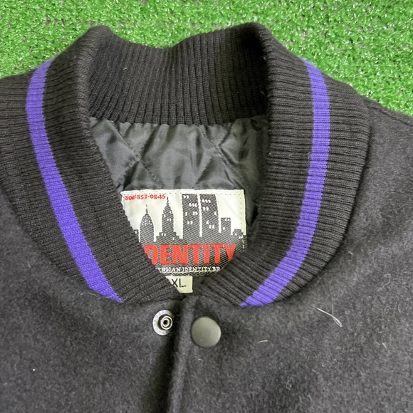 Vintage The Oprah Winfrey Show Varsity Letterman Jacket Black Mens Size XL Rare - Picture 7 of 13